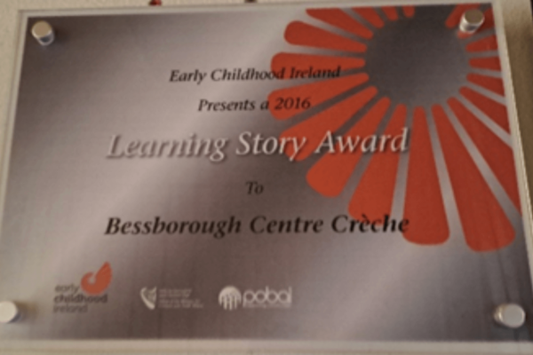2016 Learning story award